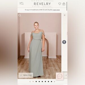 Revelry Sienna Chiffon Dress